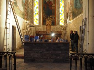 en train de restauration
